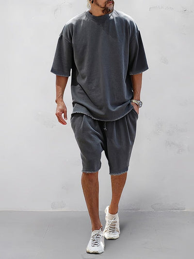 Casual losse, effen sportsets