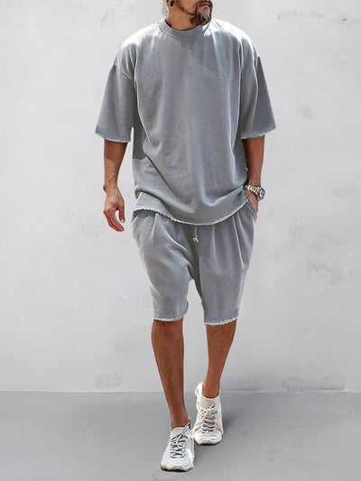 Casual losse, effen sportsets