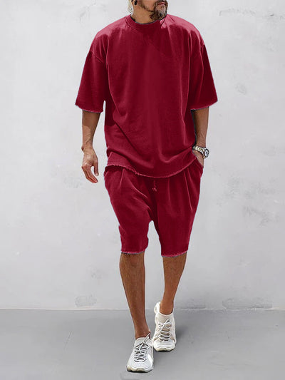 Casual losse, effen sportsets