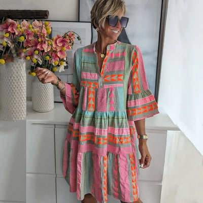 Juliane – Boho-Lagen-Swingjurk