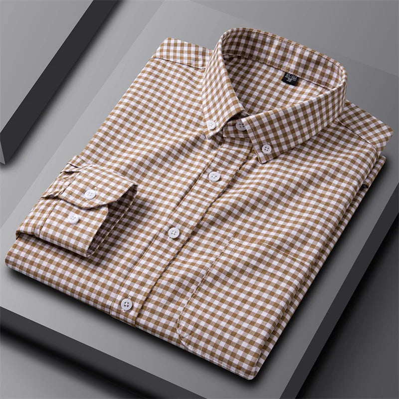 Givalli - Heren Chic Oxford Overhemd