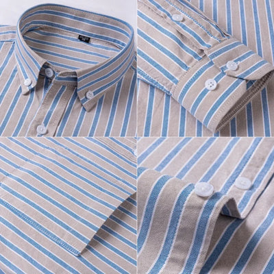 Givalli - Heren Chic Oxford Overhemd
