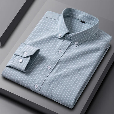 Givalli - Heren Chic Oxford Overhemd