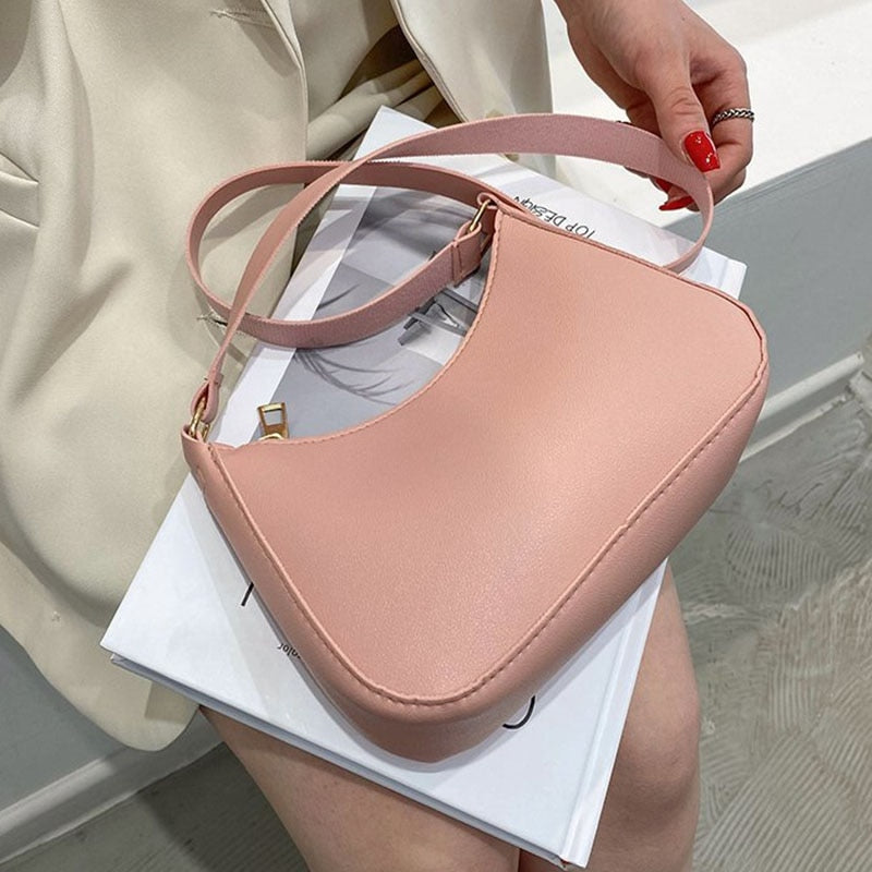Luxe retro tas | Exclusieve leren handtas met tijdloze charme