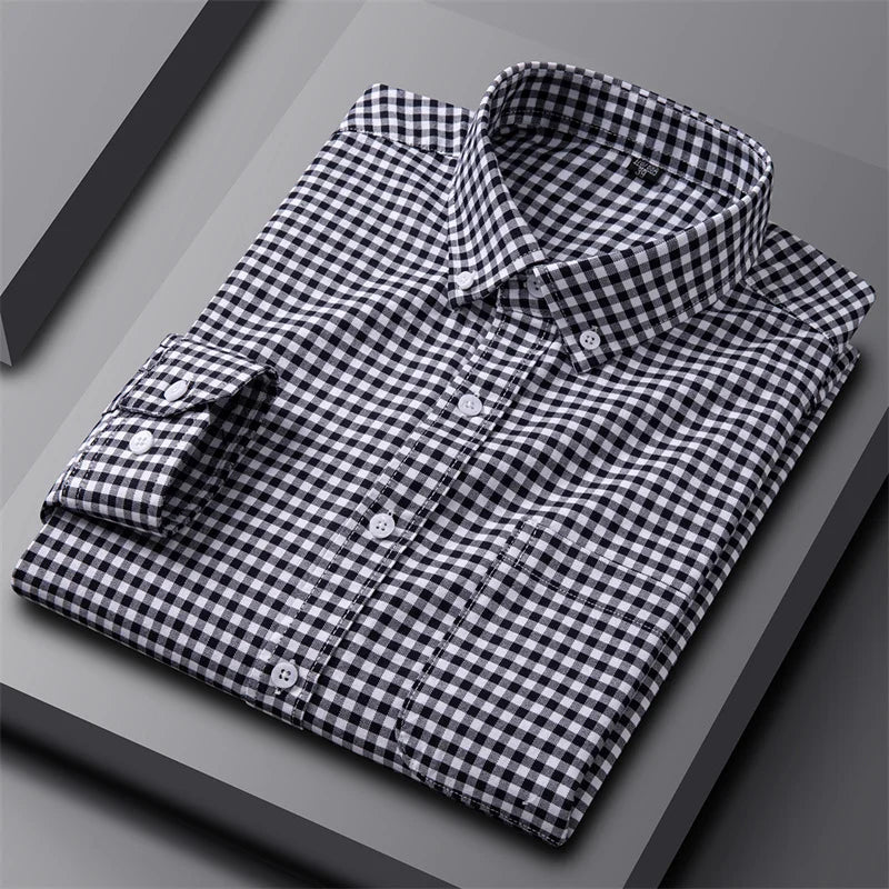Givalli - Heren Chic Oxford Overhemd