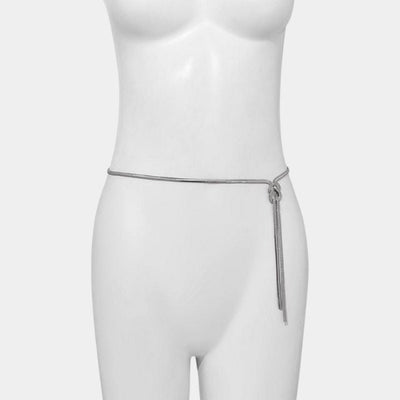 Adeline - Tailleketting met geometrische knoop