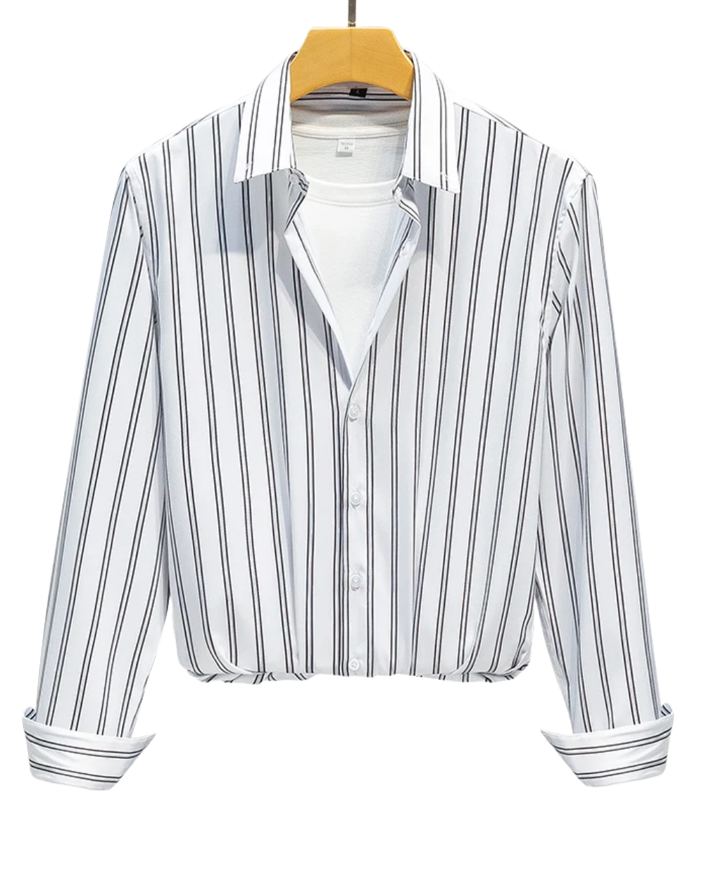 Givalli - Elegant gestreept herenoverhemd