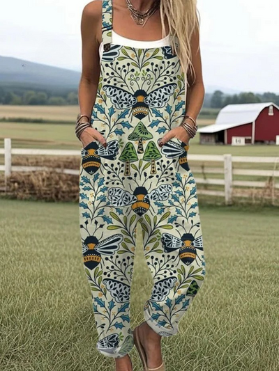Marta | Artistieke Overall-Jumpsuit