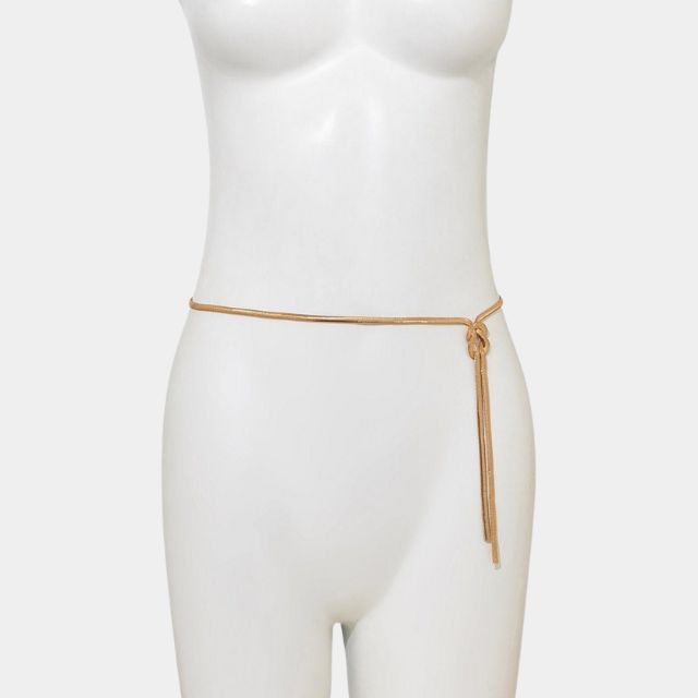 Adeline - Tailleketting met geometrische knoop