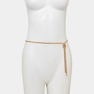 Adeline - Tailleketting met geometrische knoop