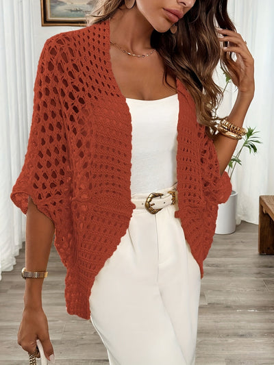 FLORIANA – OPEN GEBREID CARDIGAN
