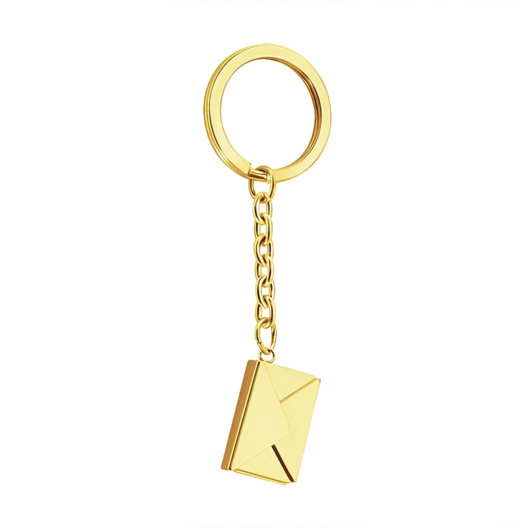 Sofia - Geometrische hangerketting met envelop
