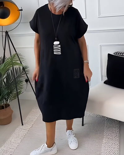 Ineke | Comfortabele hoodiejurk