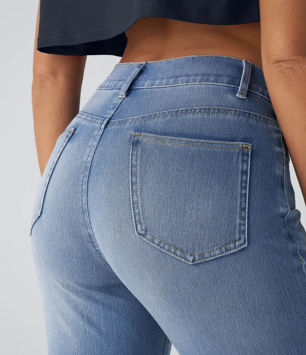 ComfortFit - Elastische en comfortabele broek met hoge taille 