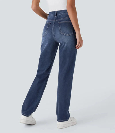 ComfortFit - Elastische en comfortabele broek met hoge taille 