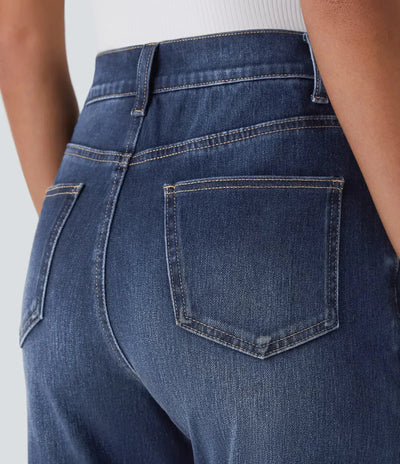 ComfortFit - Elastische en comfortabele broek met hoge taille 