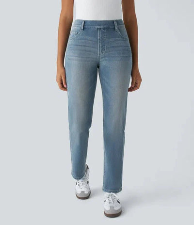 ComfortFit - Elastische en comfortabele broek met hoge taille 