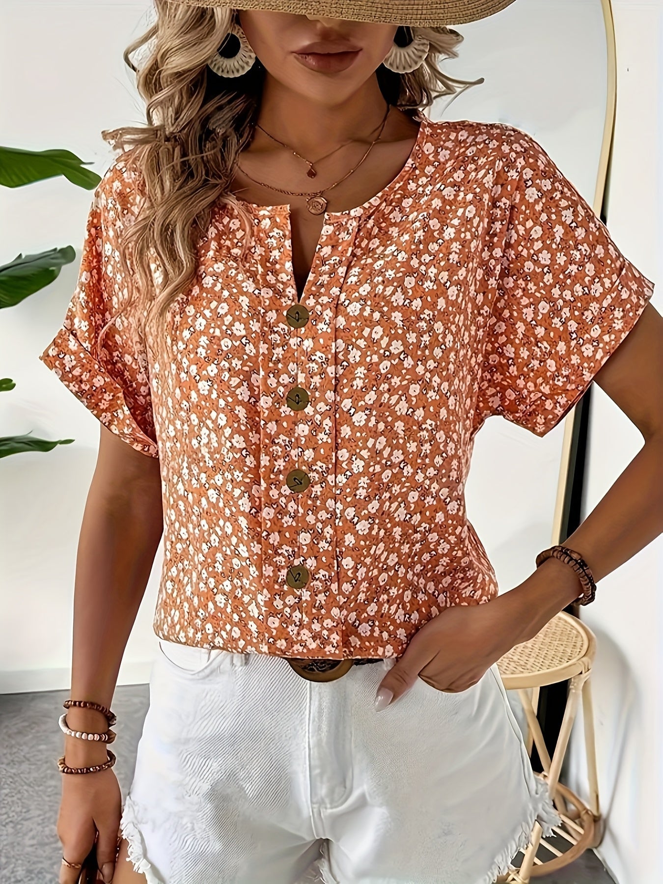 Elna - Natuurlijke blouse voor elk zomermoment