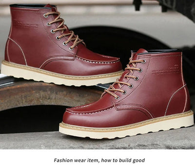 PAUL | Laarzen met wollen voering +6CM +8CM +10CM