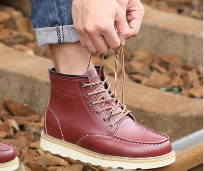 PAUL | Laarzen met wollen voering +6CM +8CM +10CM