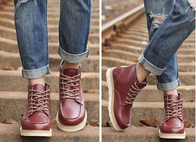PAUL | Laarzen met wollen voering +6CM +8CM +10CM