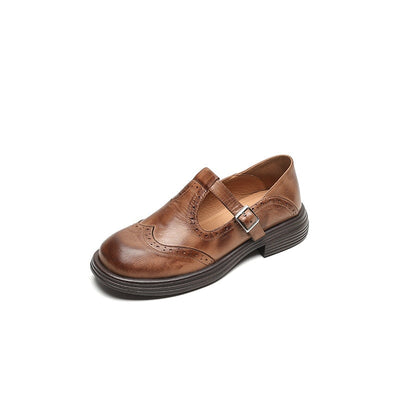 Éléonore / Elegante en ultracomfortabele lederen Mary Janes