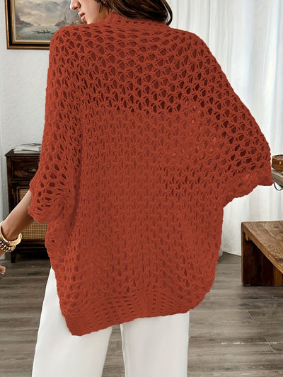 FLORIANA – OPEN GEBREID CARDIGAN