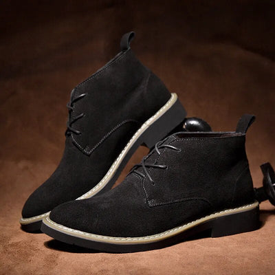 MADRID | Suède verhogende schoenen +6CM