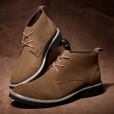 MADRID | Suède verhogende schoenen +6CM