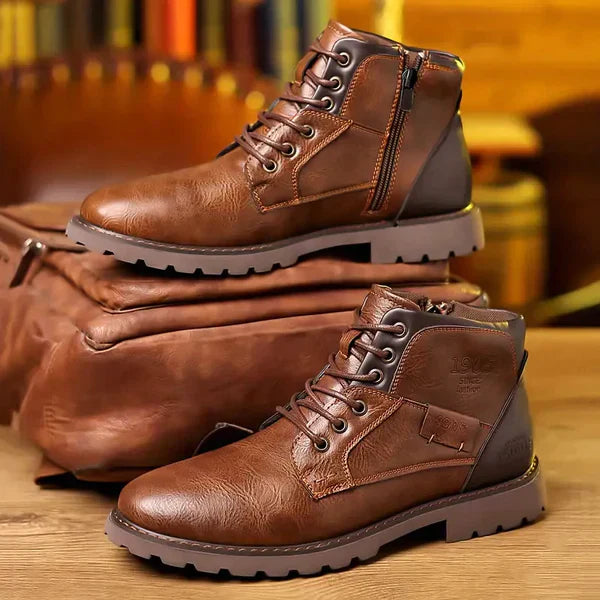 Jethro | Veterschoenen van hoogwaardig leer