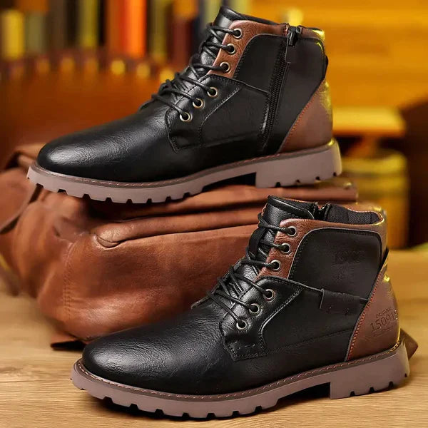 Jethro | Veterschoenen van hoogwaardig leer