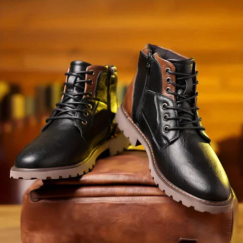 Jethro | Veterschoenen van hoogwaardig leer
