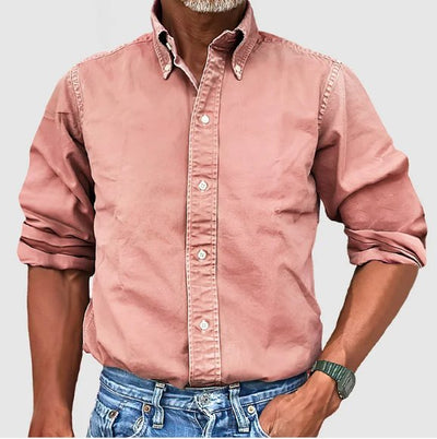 Henry™ Klassiek Shirt met Lange Mouwen
