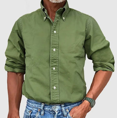 Henry™ Klassiek Shirt met Lange Mouwen