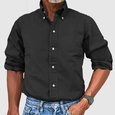 Henry™ Klassiek Shirt met Lange Mouwen