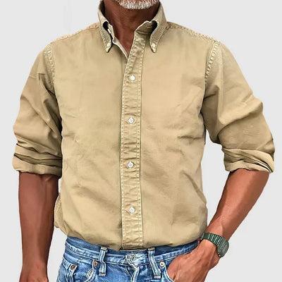 Henry™ Klassiek Shirt met Lange Mouwen
