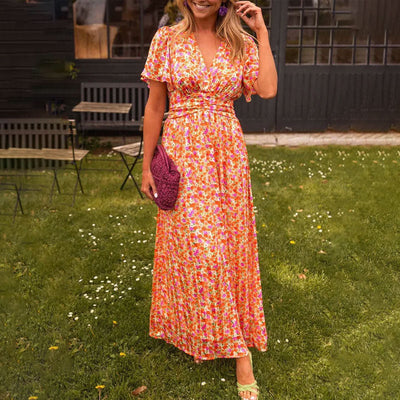 Romy | Zomerjurk met V-hals