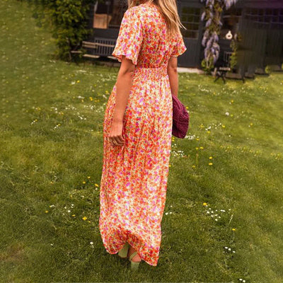 Romy | Zomerjurk met V-hals