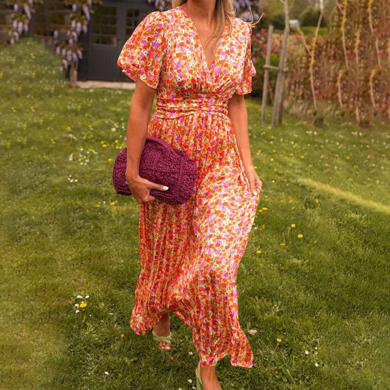 Romy | Zomerjurk met V-hals