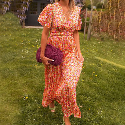 Romy | Zomerjurk met V-hals