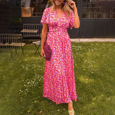 Romy | Zomerjurk met V-hals