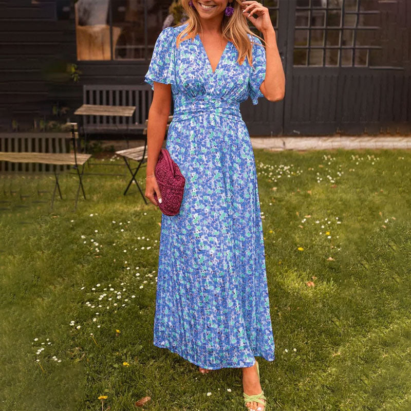 Romy | Zomerjurk met V-hals
