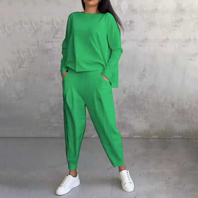 Mia™ | Comfortabele warme tweedelige set 