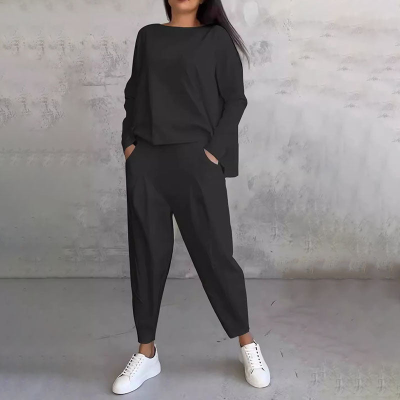 Mia™ | Comfortabele warme tweedelige set 