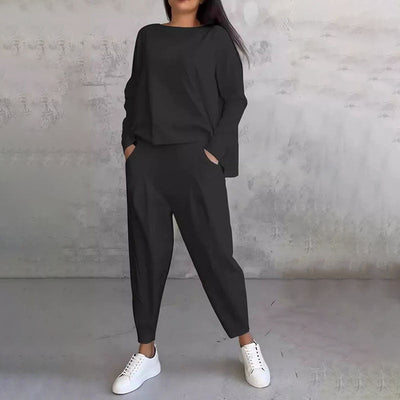Mia™ | Comfortabele warme tweedelige set 