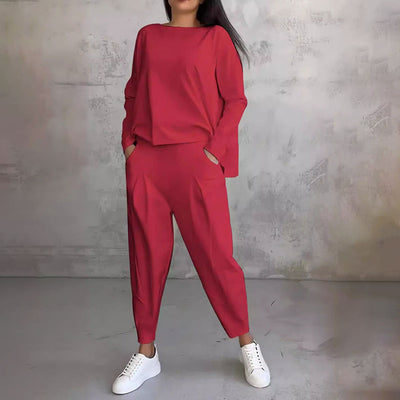 Mia™ | Comfortabele warme tweedelige set 