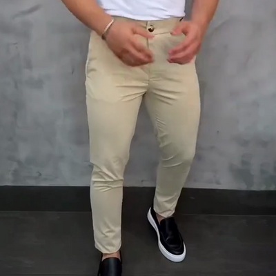 Stretch Slim-Fit Broek voor Heren