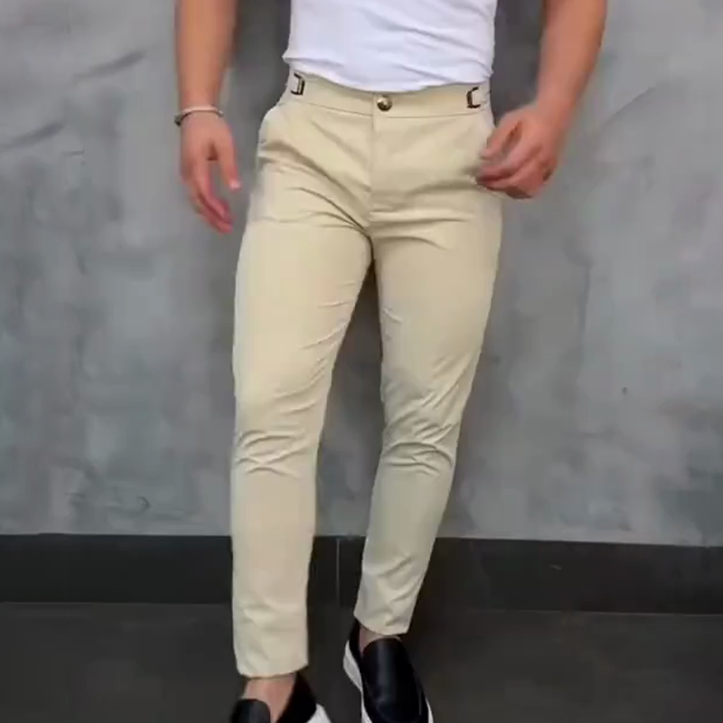 Stretch Slim-Fit Broek voor Heren