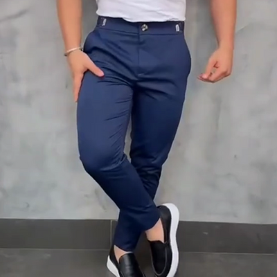 Stretch Slim-Fit Broek voor Heren