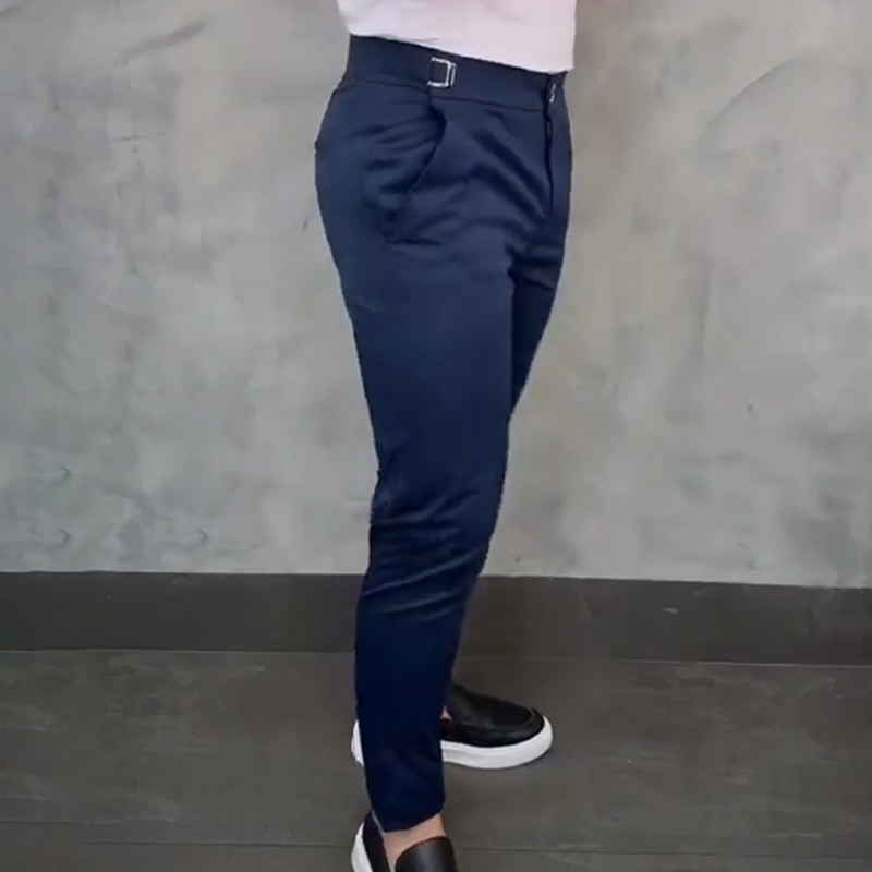 Stretch Slim-Fit Broek voor Heren